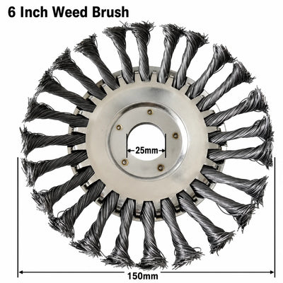 6/8/10 Inch Steel Wire Weed Trimmer Head
