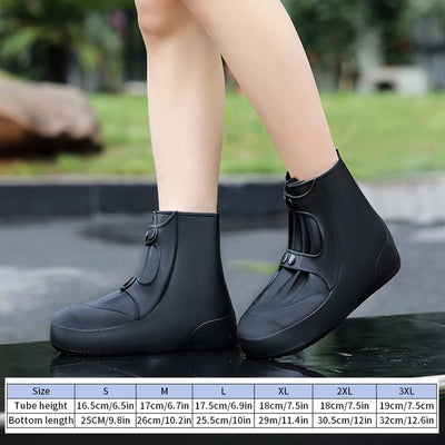 Waterproof Rain Shoe Covers for Men & Women