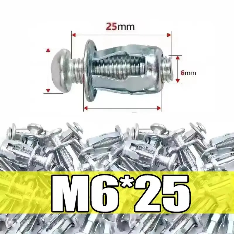 Petal Nut License Plate Fasteners – M4/M5/M6