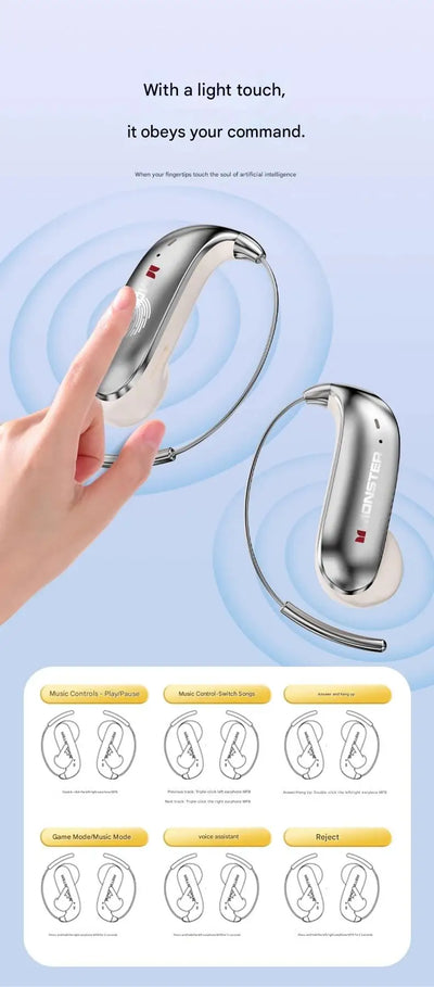 Bluetooth OWS Ear Hook Headphones