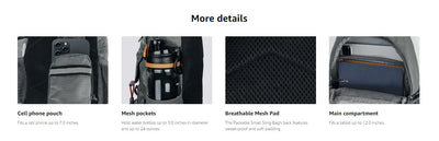 Packable Sling Chest Bag