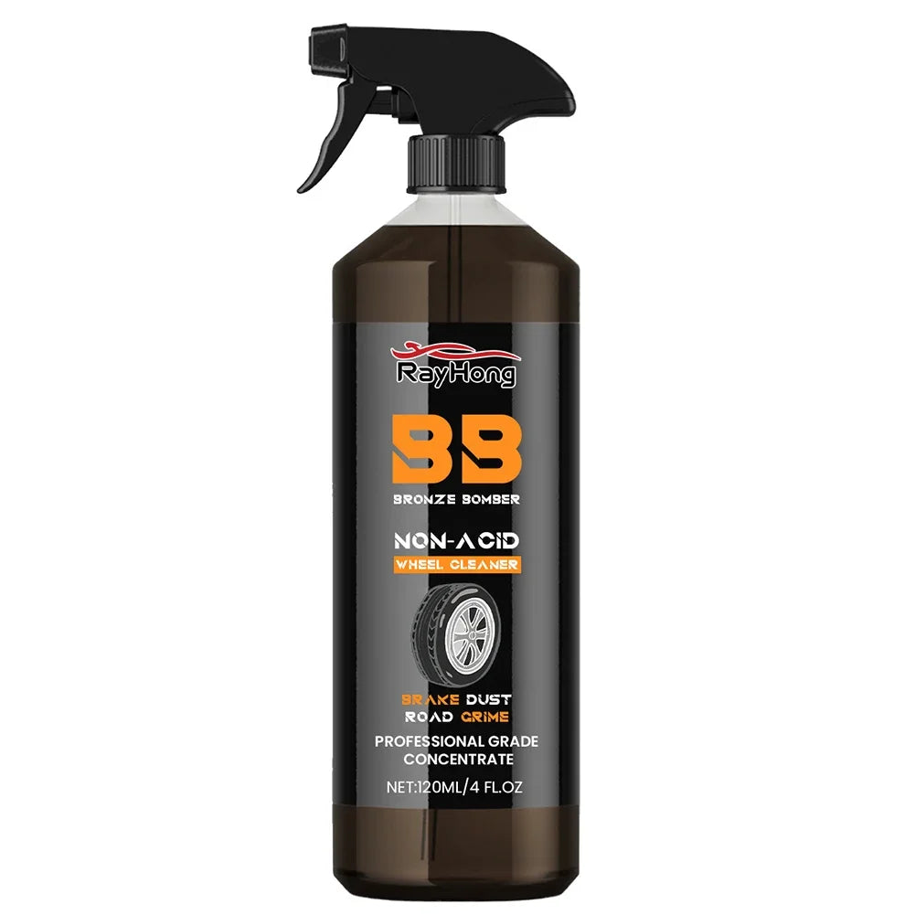 Powerful Wheel & Tire Cleaner Spray 4oz (120ml)