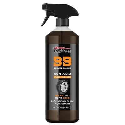 Powerful Wheel & Tire Cleaner Spray 4oz (120ml)