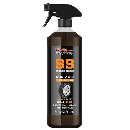 Powerful Wheel & Tire Cleaner Spray 4oz (120ml)