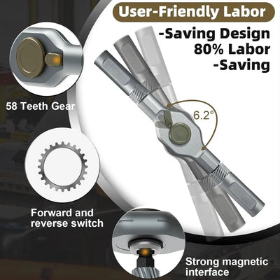 50-in-1 Magnetic Screwdriver Set