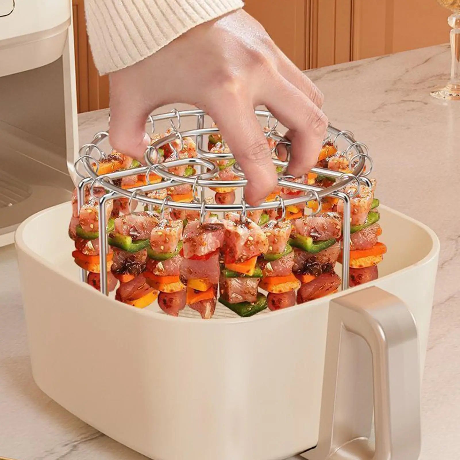 Air Fryer Skewer Rack