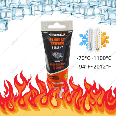 High-Temp Exhaust Pipe Repair Glue