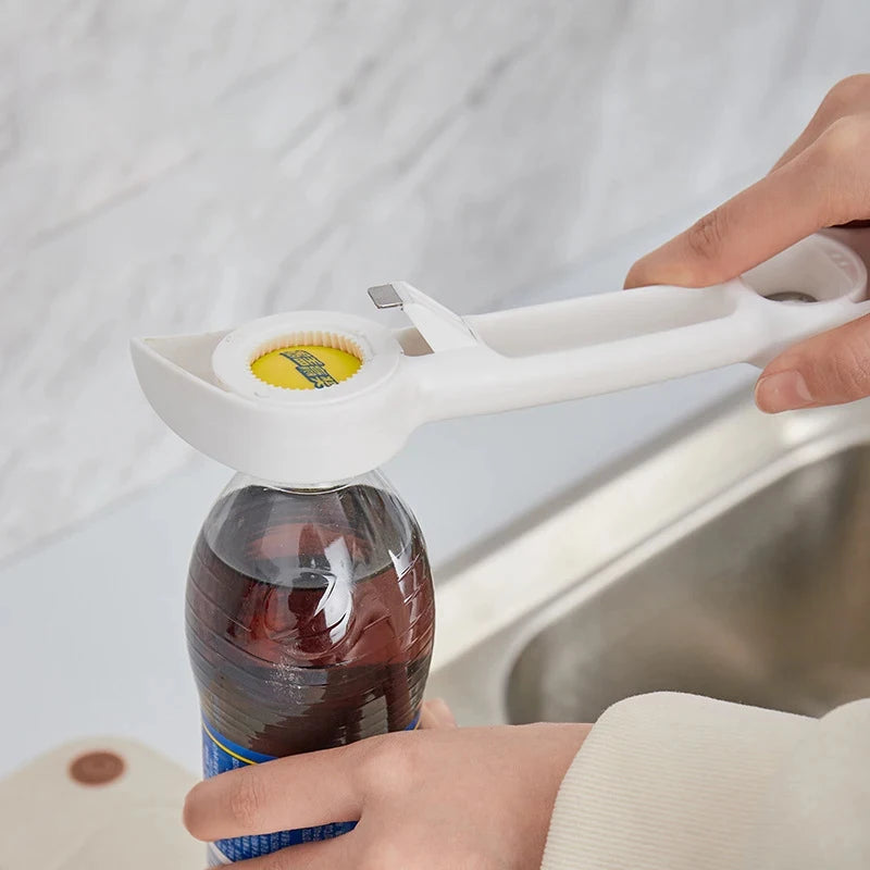 Multifunctional 4-in-1 Safety Can & Bottle Opener