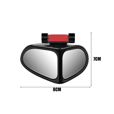 360° Dual-View Blind Spot Parking Mirror