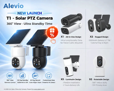 2.5K Solar WiFi Outdoor Security Camera