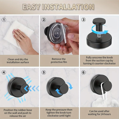 Vacuum Suction Cup Hooks