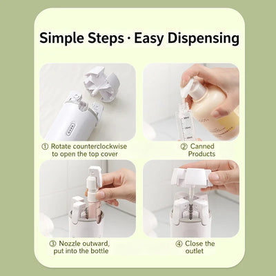4-in-1 Travel Toiletry Bottle
