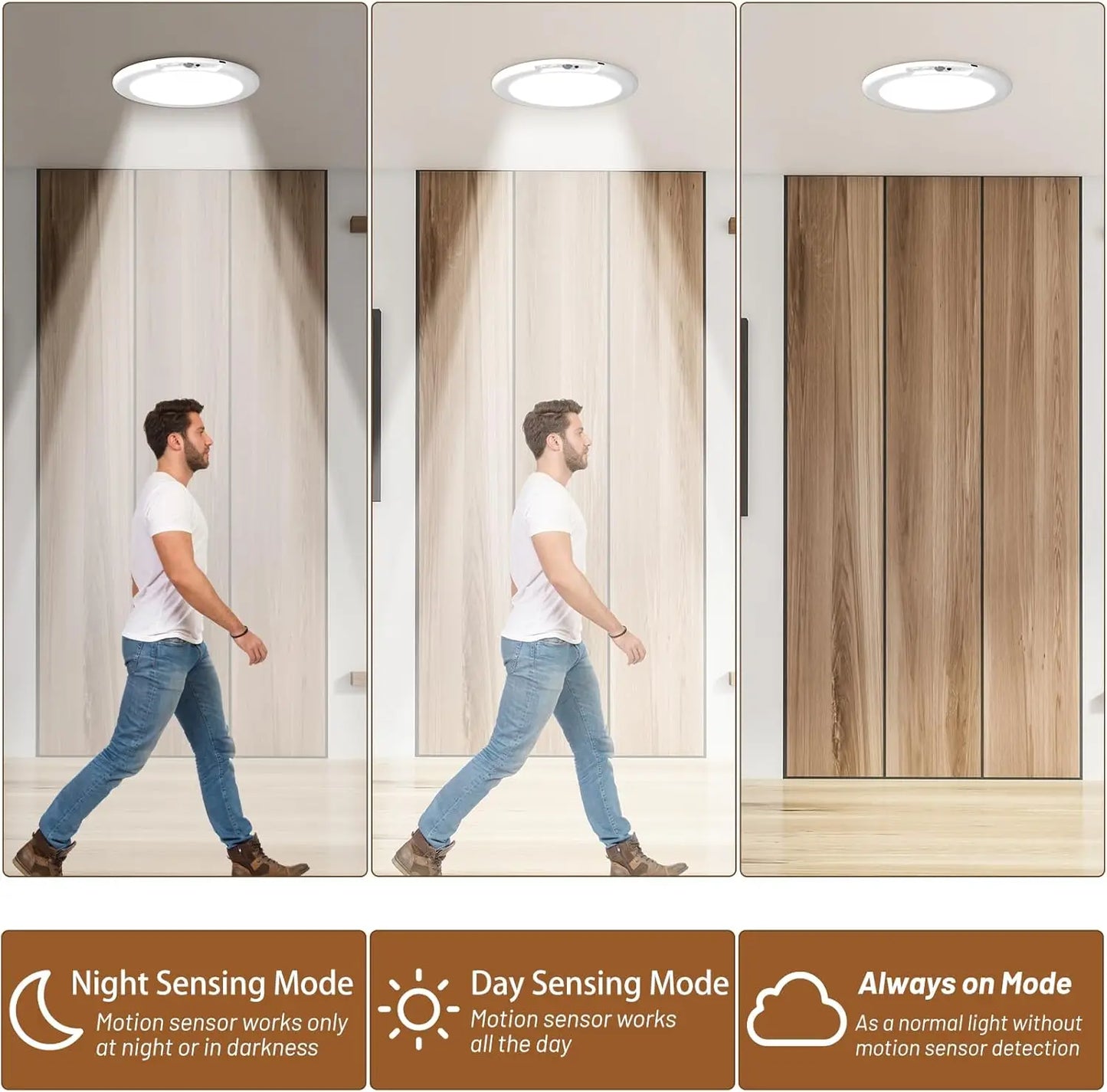 Motion Sensor Ceiling Light