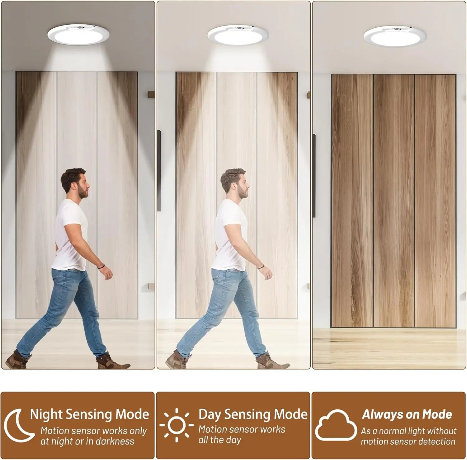 Motion Sensor Ceiling Light