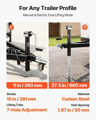 5000 lbs A-Frame Trailer Jack