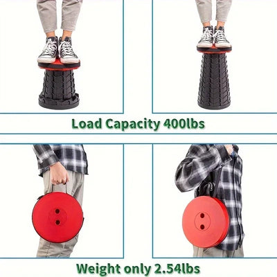 New Portable Telescopic Folding Stool