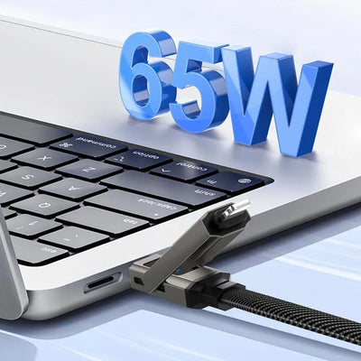 4-in-1 65W Keychain Charging Cable