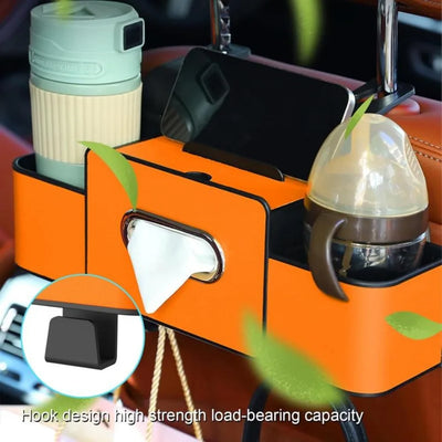 Car Back Seat Storage Organizer