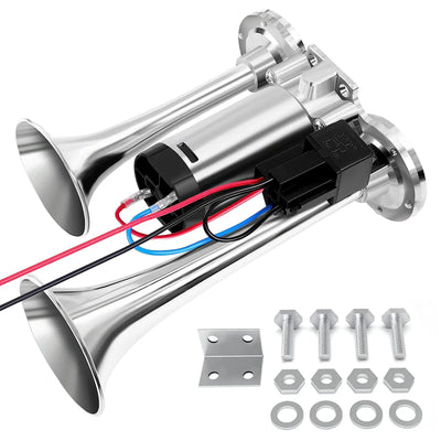 12V Dual Trumpet Super Loud Electric Air Horn