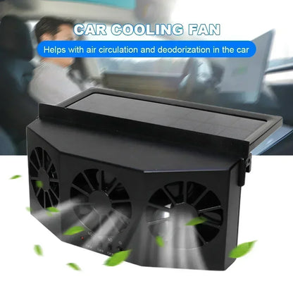 Triple Window Car Fan