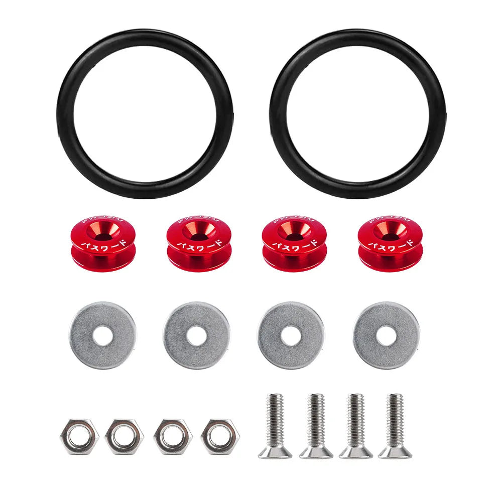 Universal Aluminum Quick-Release Bumper Fastener Kit