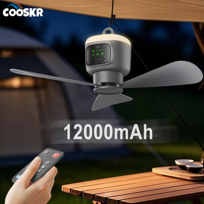12000mAh Outdoor Camping Fan