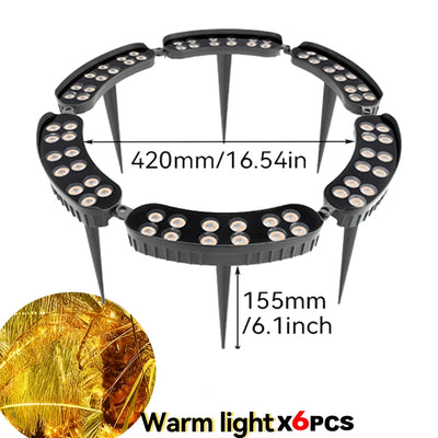 AC110V–265V LED Tree Ring Landscape Light