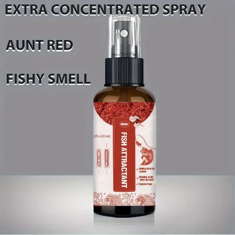 Red Worm Fishing Attractant Spray
