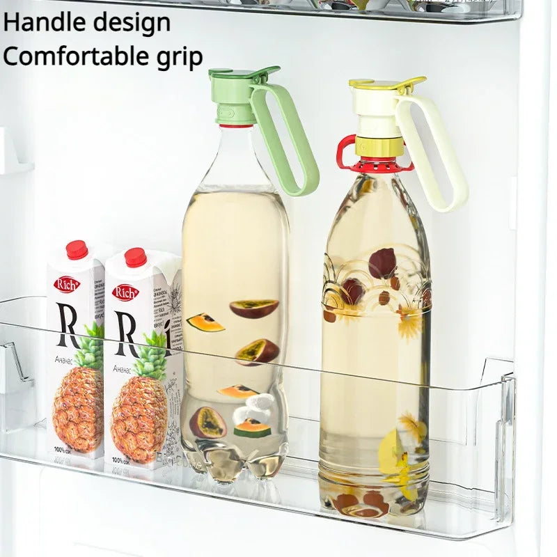 Adjustable Bottle Pourer Spout with Handle