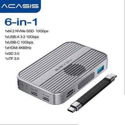 Magnetic M.2 NVMe SSD Dock (SSD Not Included)