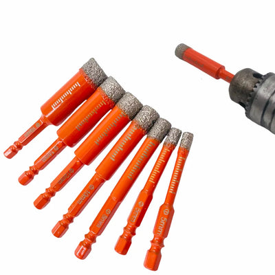 Diamond Dry Drill Bit Set