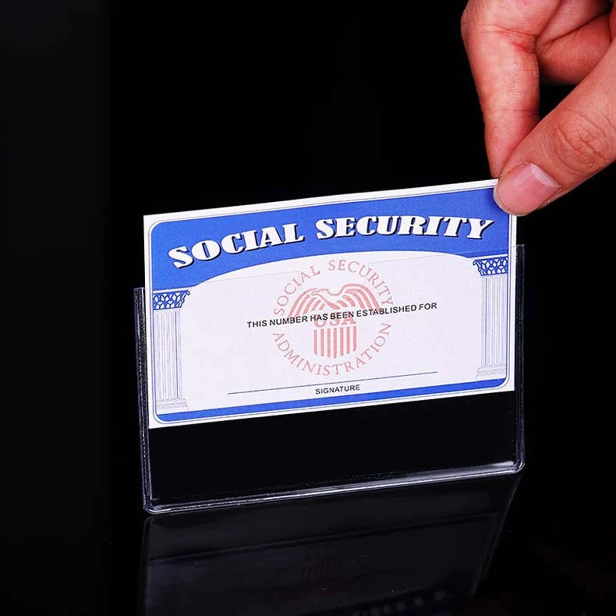 PVC Card Protector Sleeves (8/10/20 Pack)