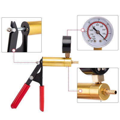 2-in-1 Handheld Brake Bleeder & Vacuum Pump Kit