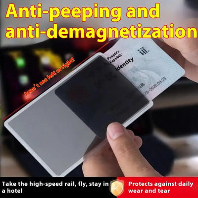 Privacy Protection Card Sleeve for Bank & ID Cards