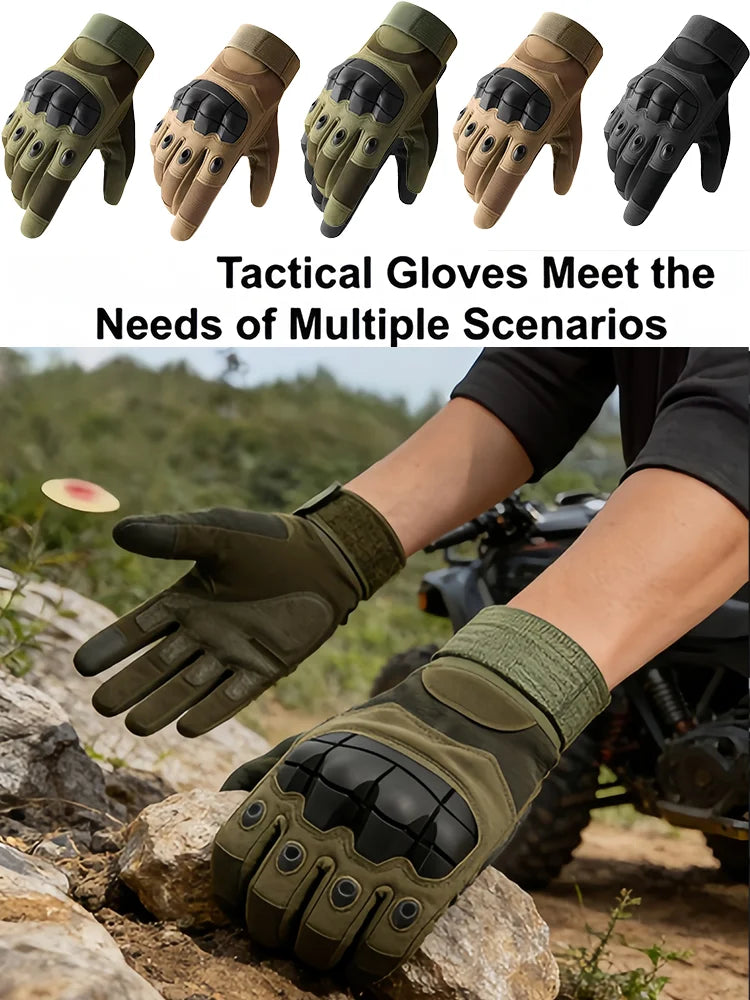 Winter Windproof Touchscreen Motorcycle Gloves
