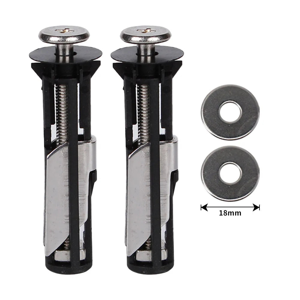 Universal Toilet Seat Replacement Bolt Kit (2 Pack)