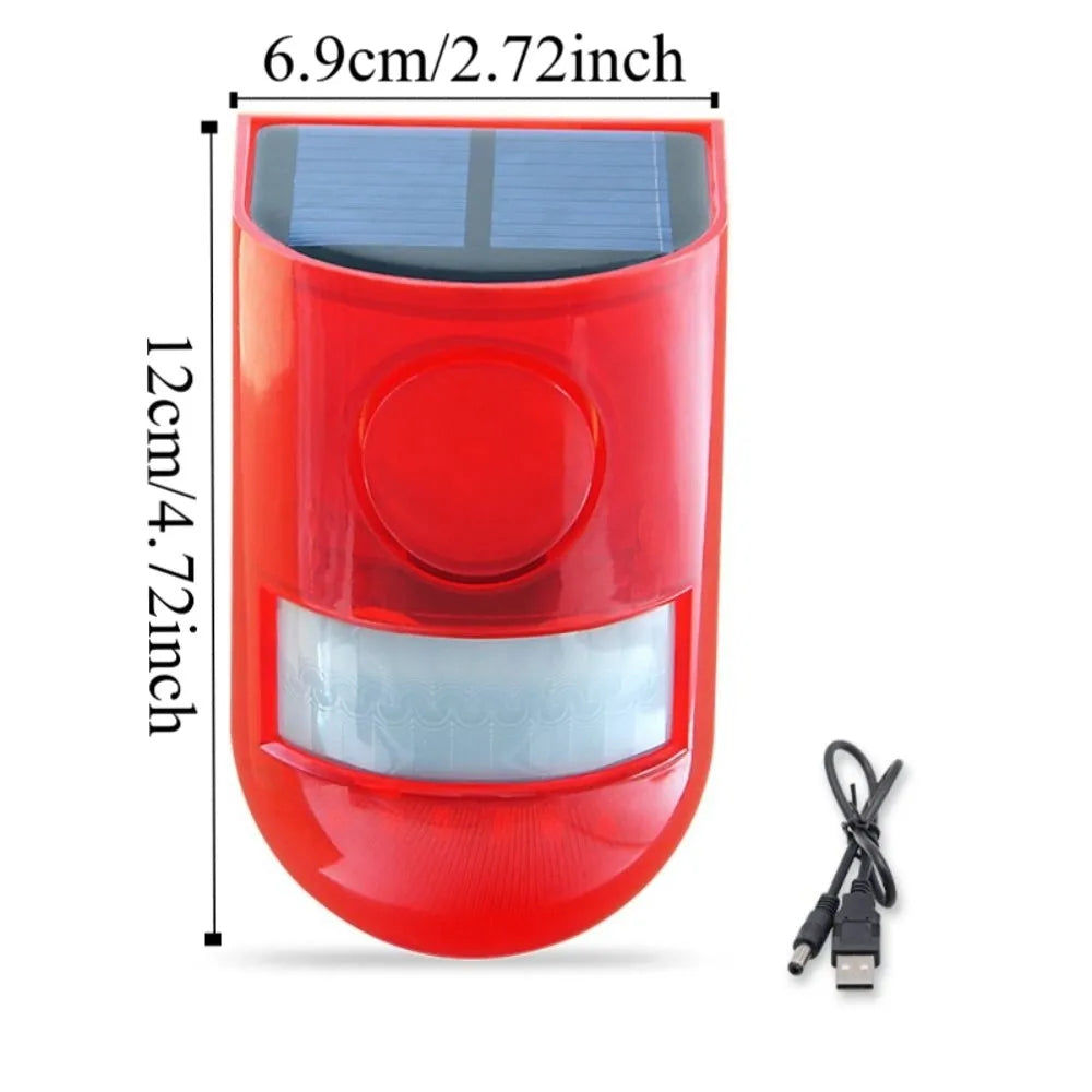 Solar Motion Sensor Alarm
