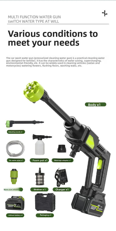 Cordless High Pressure Washer