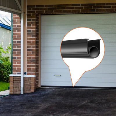 U+O Shaped Garage Door Bottom Weather Seal