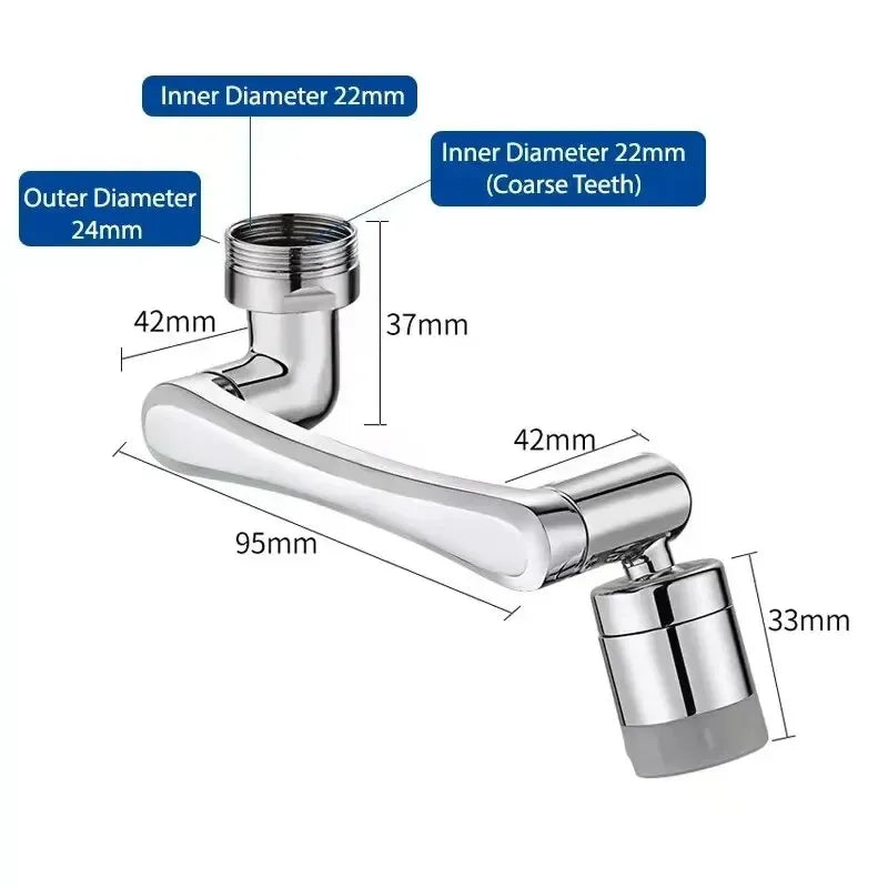 Universal 360° Rotating Faucet Extender