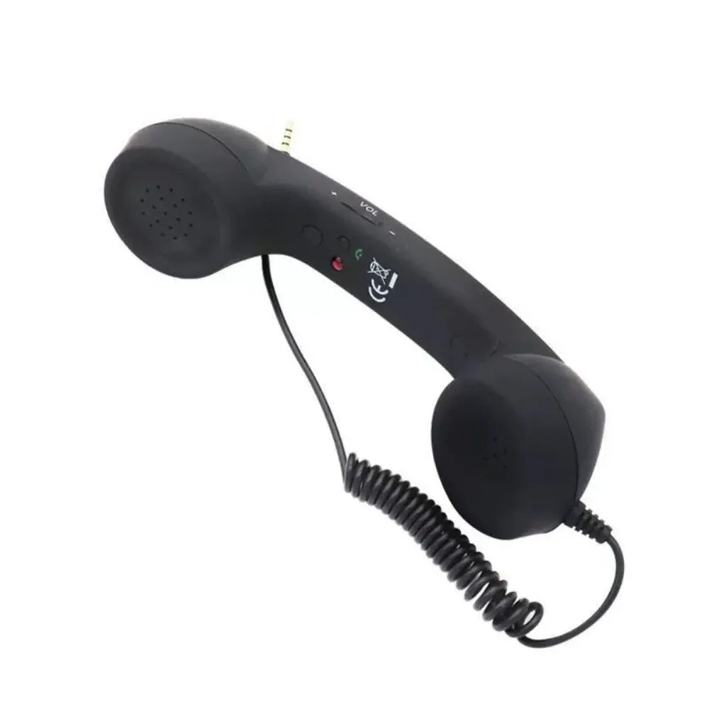 Wired Retro Telephone Handset Receiver (Type-C / 3.5mm)
