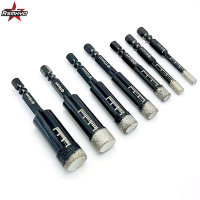 Vacuum Brazed Diamond Dry Drill Bit (New)