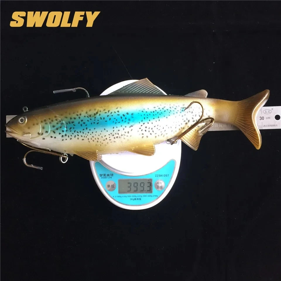 Big Soft Swimbait Fishing Lure
