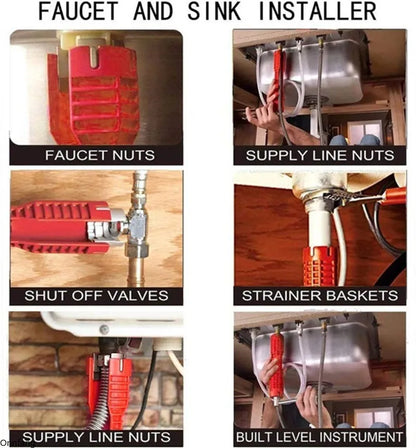 8-in-1 Sink Faucet Wrench