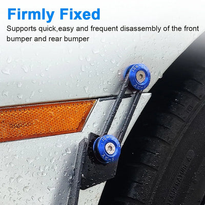 Universal Aluminum Quick-Release Bumper Fastener Kit