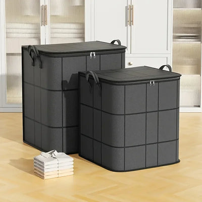 Large Foldable Storage Bag with Double Zipper
