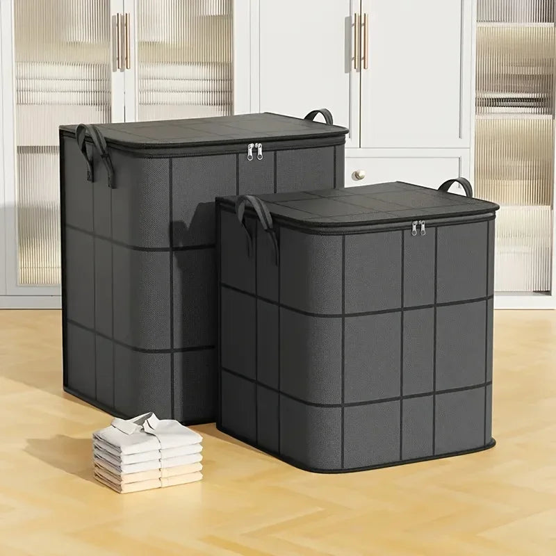 Large Foldable Storage Bag with Double Zipper