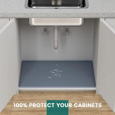 Silicone Multi-Size Under Sink Waterproof Drip Tray