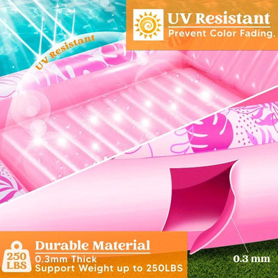 Inflatable Tanning Pool Lounger Float - US ONLY