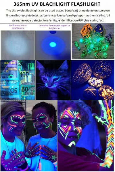 Mini UV Penlight 365nm/395nm